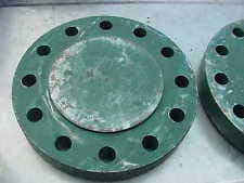 Carbon Steel Blind Flange, 4", 9" Outer-Diameter