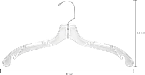 Clear Hangers (25)