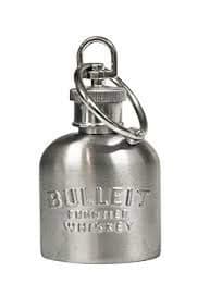 Bulleit Bourbon Mini Flask Keychain