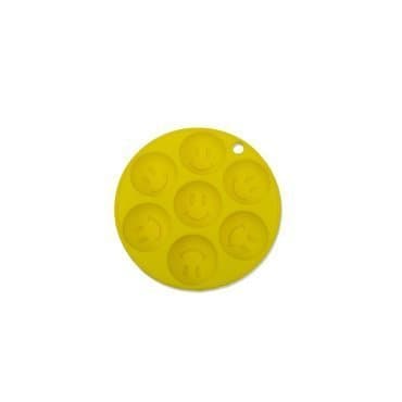Kitchen Collection Silicone Smiley Face Ice Cube Tray - 04627