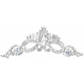 Eve Crystal Baguette Tiara Comb