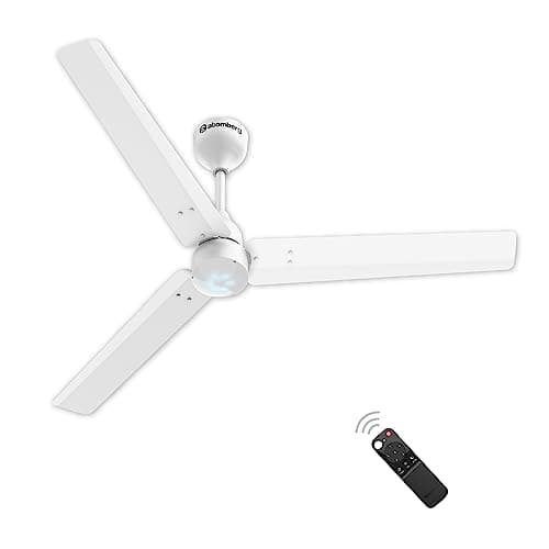 atomberg Renesa 1200mm BLDC Ceiling Fan with Remote Control | BEE 5 star Rated Energy Efficient Ceiling Fan | High Air Delivery with LED Indicators | 3 Year Warranty (Gloss White)