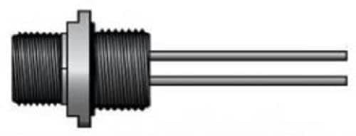 Micro-Sync Dual Key 1/2" Npt 4 Pole Male Receptacle