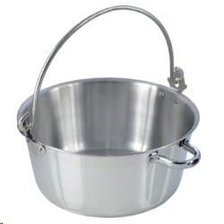 Aluminium Maslin Pan - Jam Making Preserving Pan