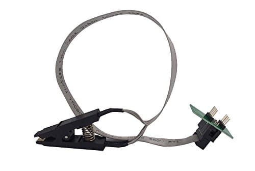 SOIC8 SOP8 Clip DIP8 for Bios programming For EEPROM 93CXX/25CXX/24CXX on ZIP USB Programmer TL866 EZP2010 RT809H CH341A straight clip