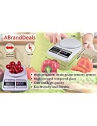 ABrand SF- 400 Electronic Kitchen Scale, Digital LCD Display, 10 kg 10,000g
