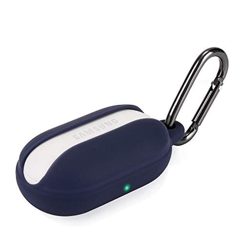 Silicone Case for Galaxy Buds (Plus), Protective Cover Soft and Shock Resistant Compatible with Fast Wireless Charging for Samsung Galaxy Earbuds & Buds+ 2020 (Midnight Blue)