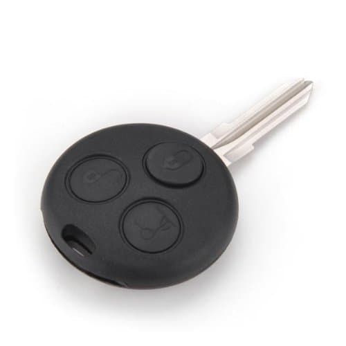 2pcs Replacement Keyless Entry Remote Key Fob Shell for Smart ForTwo 450