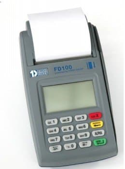 First Data FD-100 Credit Card Terminal- 001078064