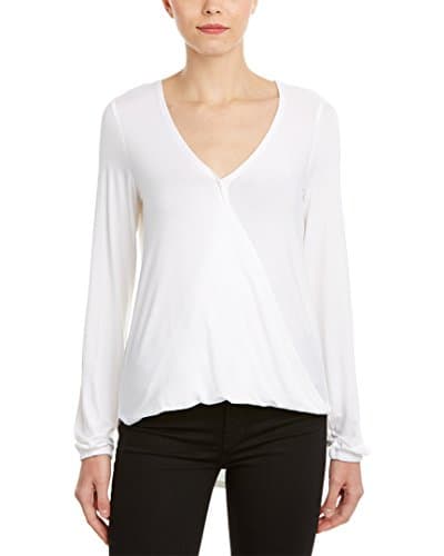 Macbeth Collection Womens Wrap Top, Xs, White