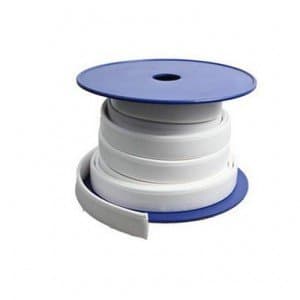 EPTFE Expanded PTFE Sponge Soft Gasket/Width: 3/8" / Thickness: 0.156" / 75 Foot Long Roll