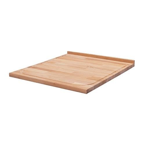 IKEA LÄMPLIG Chopping board, 46X53 CM Solid Beech Wood