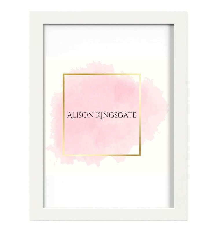 Alison KingsgateWhite 40x30cm Frame Picture Frames In Multiple Sizes - 40x30cm White Frames With Safe Perspex Front & Wall Mounting - 30x40cm White Frame - White Photo Frame