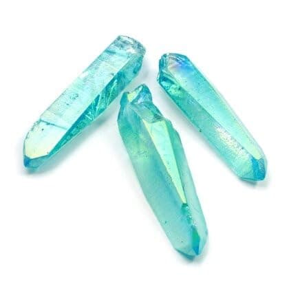 Aqua Aura Quartz Healing Crystal