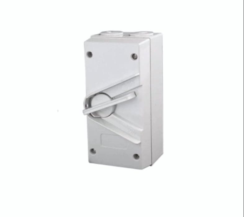 Litex Weather Protected Isolator Switch 35A 2 Pole 440V AC IP66