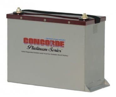 CONCORDE RG-47 AIRCRAFT BATTERY