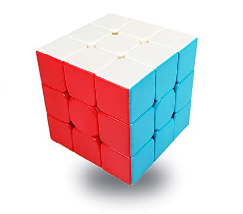 Full Size 56mm Magic Speed Cube 3x3 Easy Turning and Smooth Play Durable Puzzle Cube Toy for Kids