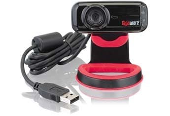 Gigaware HD Webcam with Mic 3.0 Megapixel