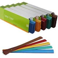 N101 Fastback Super Strips, Narrow Binding Strips, Black, 100-Count