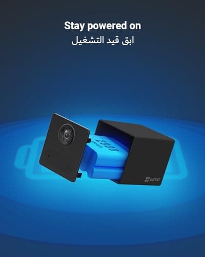 EZVIZ CB2 Security Camera with Battery, 1080p WiFi camera, Mini Camera with Smart Human Motion Detection, Two Way Talk with