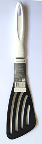 Tarrington House Slotted Spatula, White Handle