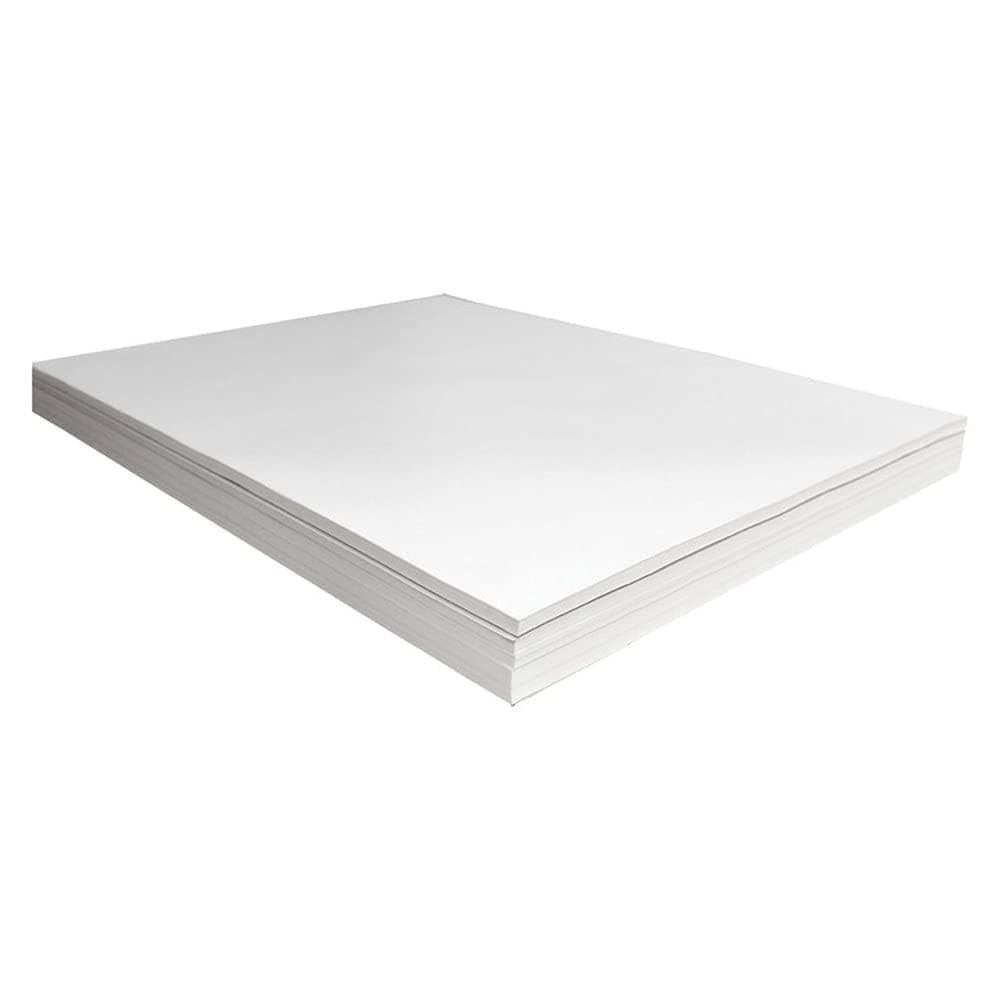 3 pt. Water-Soluble Paper | Dissolves Quickly in Water | Biodegradable | Eco-Friendly | Inkjet Compatible| Crafts, Drawing, Professional | Large, 17” x 22” | Pack of 500 White Sheets