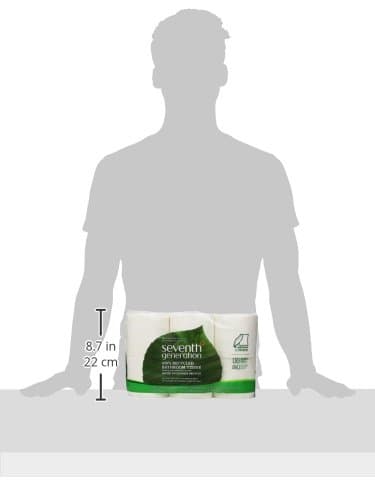 Seventh Generation 100% Recycled Bathroom Tissue Rolls
