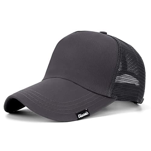 'Oversize XXL Baseball Cap for Men, Extra Large Hat for Big Heads 23.6''-25.6'', Plus Size Structured Dad Trucker Hats'