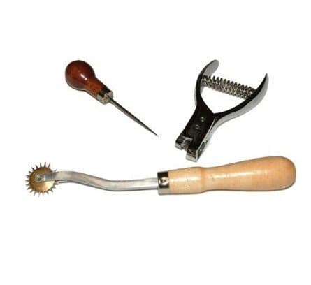Pattern Notcher, Awl & Tracing Wheel Kit – Precision Sewing & Crafting Tools for Pattern Making, Tailoring & DIY Projects