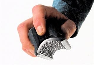 The Radius Rasp-2 'PRO' Barefoot Shaping Tool Plastic Ergonomic Handle Solid Stainless Steel Blade with Standard Rasp Teeth