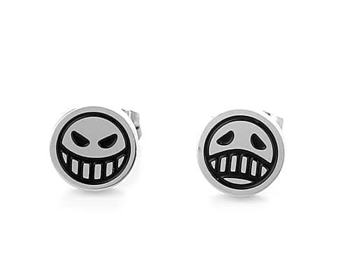 Happy Unhappy Anime Stud Earring Cosplay Accessory