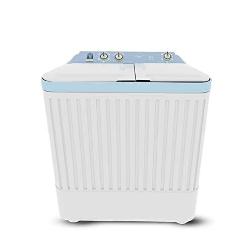 Candy 6.5 kg 5 Star, Semi automatic top load washing machine (White, CTT65187W)