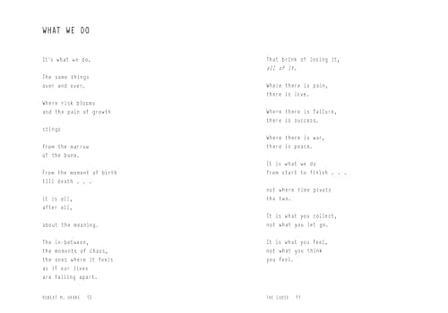 Empty Bottles Full of Stories