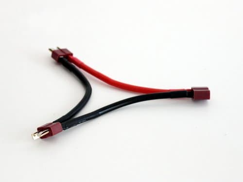 Serial Parallel Adapter T-Plug Deans Series Connector with 12awg Wire