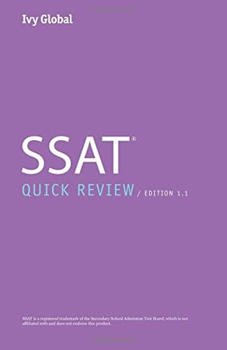 Ivy Global SSAT Quick Review