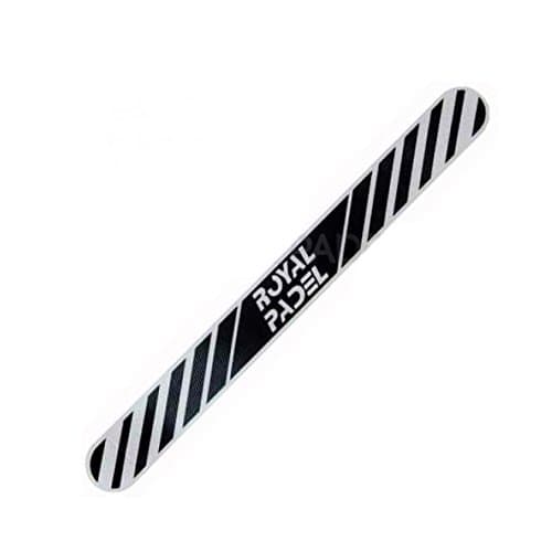 Protector Royal Padel Silver Black Stripes