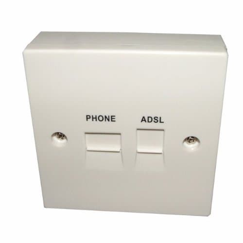 Solwise ADSL-FFP85D ADSL85 mm Splitter Filter