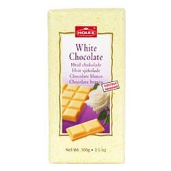 (12 Pack) - Holex - White Choc Bar | 100g | 12 Pack Bundle