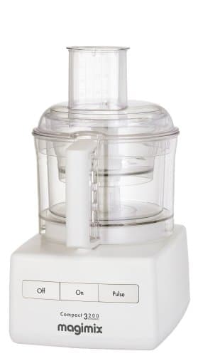 Magimix 3200 Compact Food Processor, White