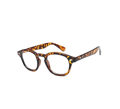 TECH-LINE-DIRECT 2022 Glasses Leopard Frame Men Johnny Depp Style Designer Glasses Women Optical Spectacle Frames Vintage Clear Lens Eyeglasses Male