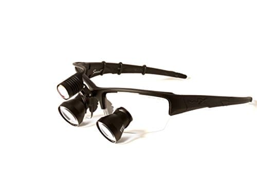 Epic Loupes with WileyX Frames 2.5X with LED Headlamp