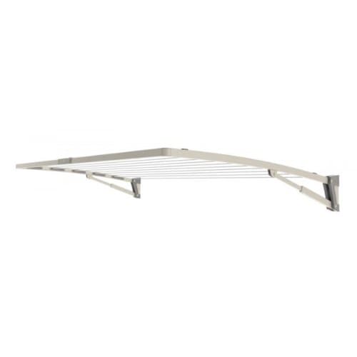 Hills Supa Fold Mono S3 (Pebble Beach) Single Folding Frame Clothesline Indoor/outdoor