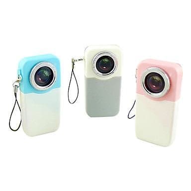 Camera Style Blue Ink Ballpoint Pen (Random Color)