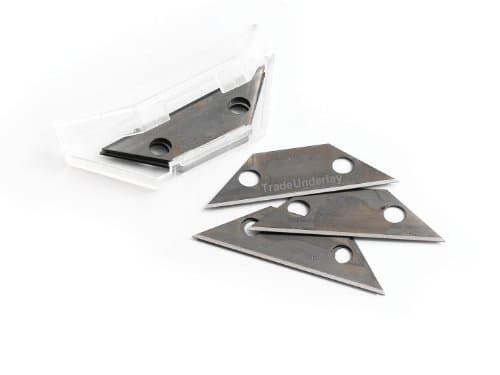 Loop Pile Blue Carpet Cutter Blades x 100