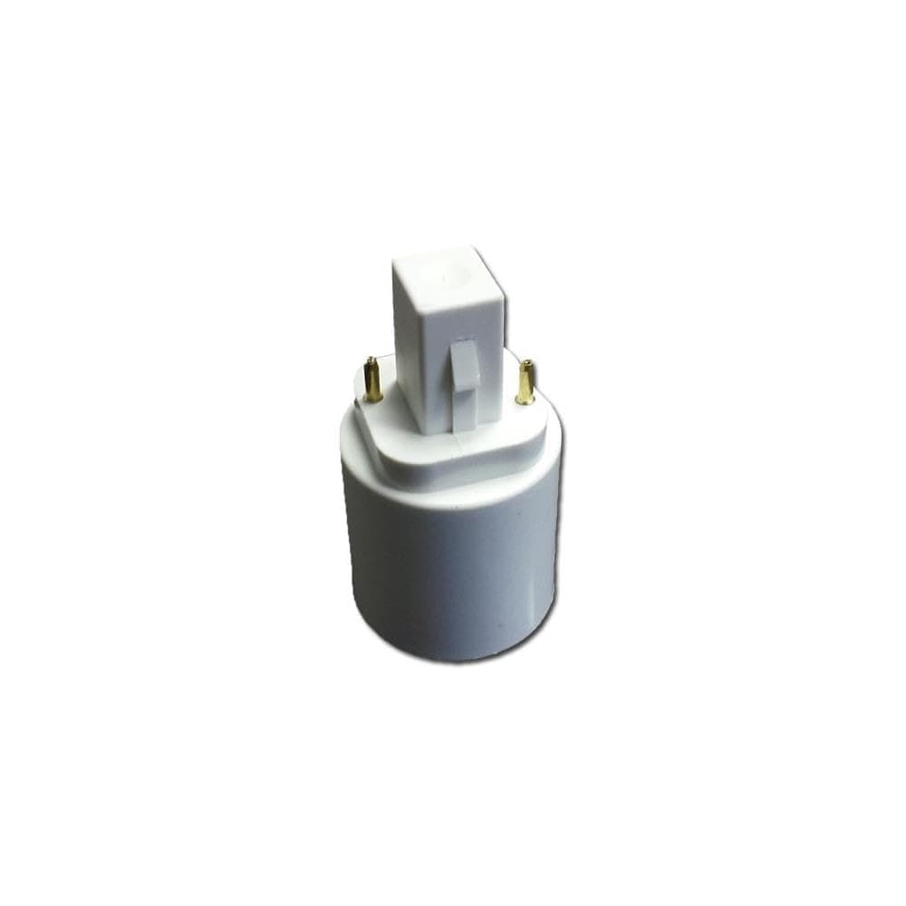 LH0888 Converts a G24d-2, GX24d-2 Socket to an E26/E27 Medium Base lamp Holder