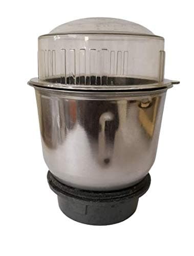 Mixer Grinder Chutney Multi Jar | Suitable for Sumeet Old Model | Steel Jar for Regular Grinder (400 ml) (Black)