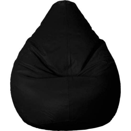 Large Tear Drop Large Bean Bag Without Beans (Black)