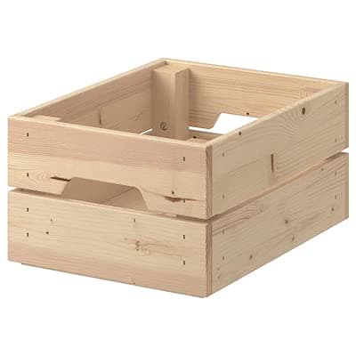 I K E A KNAGGLIG Box, pine23x31x15 cm