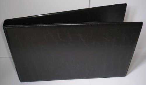 A4 Deluxe Landscape Binder in Black