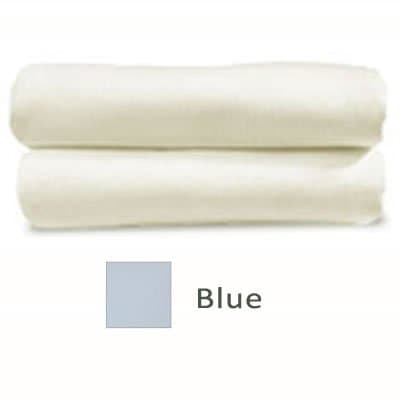 Cariboo Bassinet Fitted Sheet, Poly/Cotton, Blue